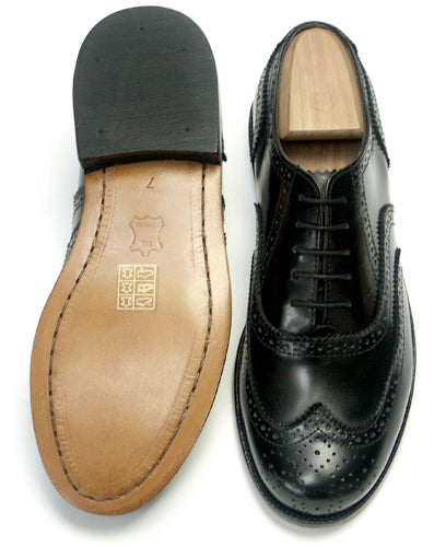 Leather Day Brogues with Leather Sole
