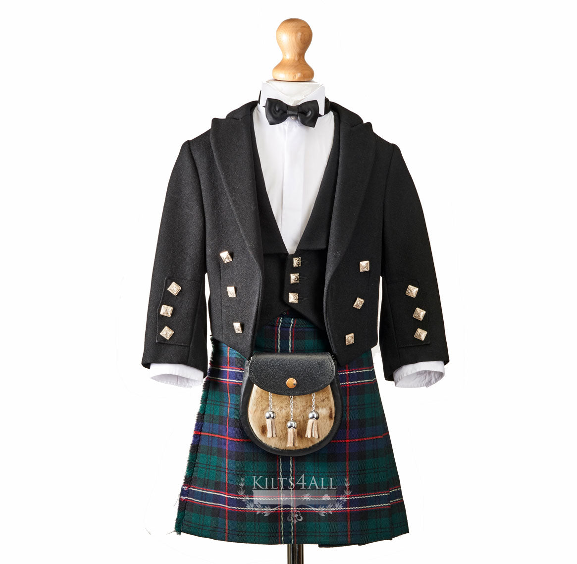 Boys Prince Charlie Jacket & 3 Button Waistcoat to Buy