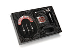 Serpent Sporran 5 Piece Gift Set - Red