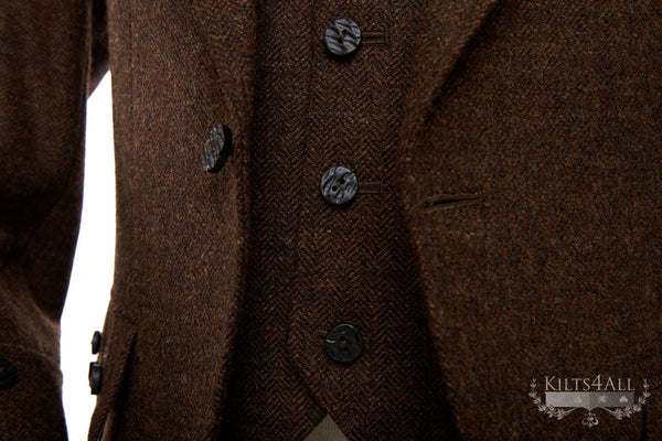 Men's Double Breasted Tweed Waistcoat | Tweed men, Tweed suits, Mens outfits