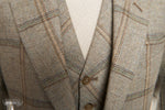 Mens Dove Check Tweed Sports Jacket & Waistcoat