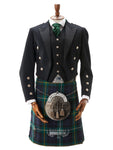 Mens Irish Tartan Kilt Outfit to Hire - Prince Charlie Jacket & 5 Button Waistcoat