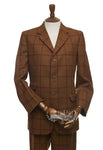 Mens Rupert Check Tweed Suit