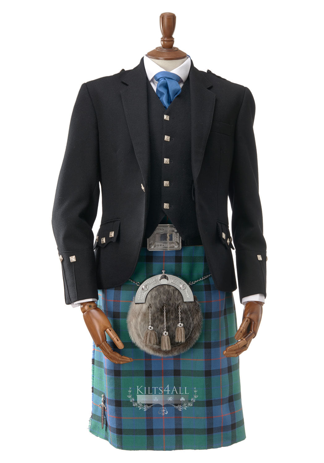 Mens Welsh National Tartan Kilt Outfit to Hire