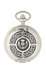 Celtic & Thistle Quartz Pocket Watch