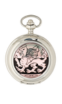Welsh Dragon Mechanical Pocket Watch