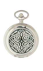 Celtic detailed Mechanical Pocket Watch