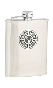 6oz Thistle & Stag Stainless Steel Flask